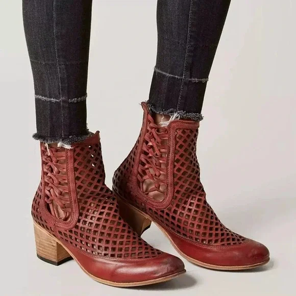 Freebird by Steven Lazor Leather Ankle Boot